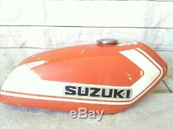 1971 Suzuki Ts 185 Du Réservoir De Carburant. Nettoyer