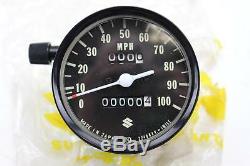 1974 Suzuki Tc125 / Ts125 / Ts185 Jauge De Vitesse Compteur Mètre 34101-28613-999