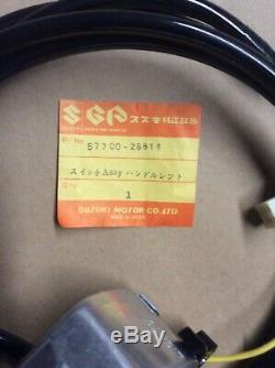 1975 Suzuki Ts185 Ts 185 Sierra Interrupteur À Barre Gauche Oem Nos 57700-28611