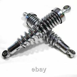 2 Pcs 320mm Motorcycle Rear Suspension Shock Absorber Universal Fit For Honda Royaume-uni