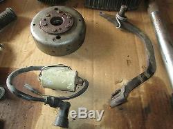 75 Suzuki Ts185 Carters Chocs Cylindre D'embrayage Flywheel Etc Stator Pièces Lot