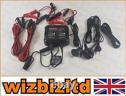 Chargeur de batterie NOCO GENIUS2X2 pour Suzuki TS 250 X de 1986 à 1989