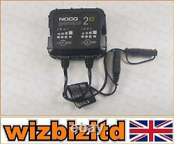 Chargeur de batterie NOCO GENIUS2X2 pour Suzuki TS 250 X de 1986 à 1989