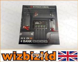 Chargeur de batterie NOCO GENIUS2X4 pour Suzuki TS 50 XK 1991-1997