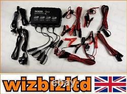 Chargeur de batterie NOCO GENIUS2X4 pour Suzuki TS 80 X 1984-1987