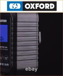 Chargeur de batterie Oxford Oximiser Pro 1250 pour tous types Suzuki TS 250 X 1986-1989