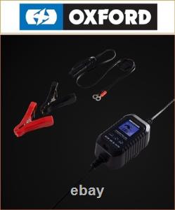 Chargeur de batterie Oxford Oximiser Pro 1250 pour tous types Suzuki TS 250 X 1986-1989