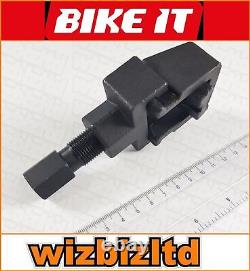 Déchireuse de chaîne robuste Bikeit noire pour Suzuki TS 250 X 1986