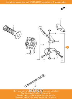 Ensemble Levier Embrayage SUZUKI, 57500-48701 OEM