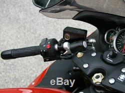 Helibars Tracstar Guidon Risers Pour Suzuki Hayabusa 2008 Gsx1300r-ts Partir