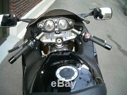 Helibars Tracstar Guidon Risers Pour Suzuki Hayabusa Gsx1300r 1999-2007 Ts370