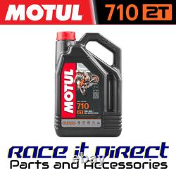 Huile MOTUL 710 2T pour Suzuki TS 50 XK 1987-1997 4 litres