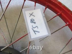 Jante de roue avant Suzuki TS 80 X SC11A 1,40 x 21 pouces, jante à rayons rouge RIM