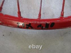 Jante de roue avant Suzuki TS 80 X SC11A 1,40 x 21 pouces jante à rayons rouge RIM