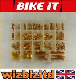 Kit de boulons pour carénage et écran de Suzuki TS 250 X 1986 Gold Bikeit