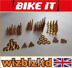 Kit de boulons pour carénage et écran de Suzuki TS 250 X 1986 Gold Bikeit