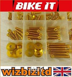 Kit de boulons pour carénage et écran de Suzuki TS 250 X 1986 Gold Bikeit