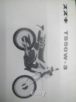 Liste des pièces Hustler 50 TS50W 2 3 4 SA11A Suzuki moto d’occasion entretien régulier
