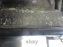 Moteur TM250-51868 complet Suzuki TS 250 avec alternateur et embrayage moteur