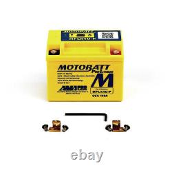 Motobatt Mplx4u-p Batterie De Moto De Remplacement Au Lithium