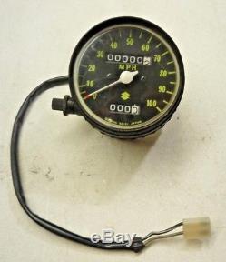 Nos Nouveaux Suzuki 73-76 Ts250 Ts 250 Compteur De Vitesse Jauge Oem 34101-30600