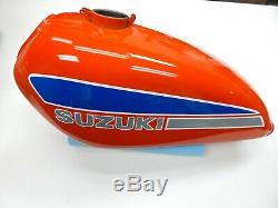 Nos Suzuki Réservoir Fuel Gas Essence Original Peinture New Ts 250 Ts250 Enduro