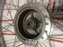 Nos Suzuki Ts185 Ds185 Ts Roue Avant Ts250 250 21 Rayons De La Jante 1975 1974 1973