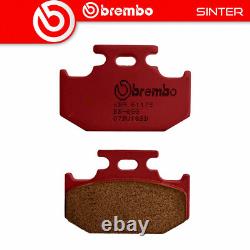 Plaquettes de frein sinterisées Brembo arrière pour Suzuki TS 200 R 1990-1994