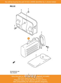 Porte-outil SUZUKI, 47431-14D00 OEM