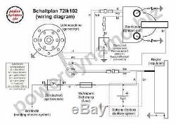 Powerdynamo Mz-b Vape Système D'allumage Stator Suzuki Ts Tm 400 Twin Spark DC