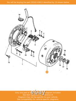 Rotor SUZUKI, 32102-43013 d’origine (OEM)
