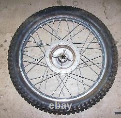 Roue avant 2.75-18 Pneu Ts90 Suzuki Ts 90 Pièces de mini moto