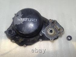SUZUKI TS Ts50 50 TS50X 1985 SA11A RG utilisé 111341-04703 couvercle d'embrayage droit
