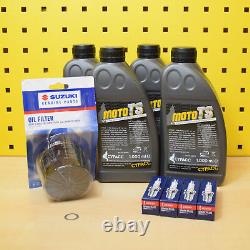 Suzuki Gsx 650 Pour 08 15 Serviceset Filtre À Huile D'origine Denso Spark Plugs