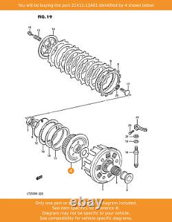 Suzuki Moyeu, Manchon, 21411-13A01 OEM