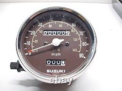 Suzuki Nos 1977 1978 Ts185 Ts250 B C Compteur De Vitesse 34101-30510 Nouvelle Horloge