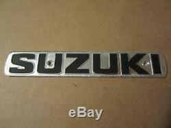 Suzuki Nos Carburant Emblème T350 / 500 Tm250 / 400 Ts De 68111-18600