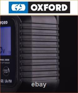 Suzuki TS 250 ER 1980-1981 Chargeur de batterie Oxford Oximiser Pro 2000 pour tous types