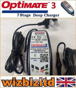 Suzuki TS 250 X 1986 Chargeur de batterie acide en gel Optimate et optimiseur 12V