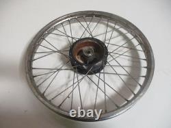 Suzuki TS 50 XK / ER, année modèle 79, jante avant 1,40 x 19 pouces, roue avant DO