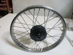 Suzuki TS 50 XK/ER fabriqué en 79 jante avant 1,40x19 pouces roue avant DOT 479 roue avant