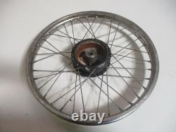 Suzuki TS 50 XK/ER fabriqué en 79 jante avant 1,40x19 pouces roue avant DOT 479 roue avant