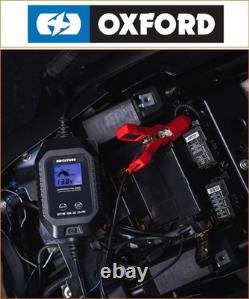 Suzuki TS 80 ER 1981-1983 Chargeur de batterie Oxford Oximiser Pro 5000 pour tous types