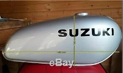 Suzuki Ts185 / 125 Essence / 1970 Réservoir De Gaz New Old Stock Nos Tracker Bobber Personnalisé