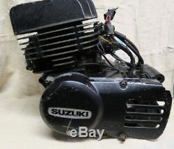 Suzuki Ts185 Moteur Complet Avec Boîte De Vitesses, Etc. 1977 À 1981