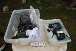 Suzuki Ts185er Châssis Roulant Et De Nombreuses Pièces. Job Lot De Pièces De Rechange