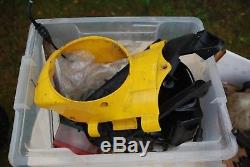 Suzuki Ts185er Châssis Roulant Et De Nombreuses Pièces. Job Lot De Pièces De Rechange