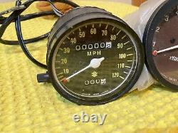 Suzuki Ts400 Speedo Speedometer Clock Dial Nos