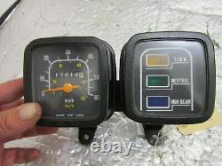 Suzuki Ts50 Ts100 Er Clock Set Uk Mph Instruments Gauges Horloges