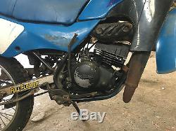 Suzuki Ts50 X Scrambler / Moto Cross Bike Pour Pièces De Rechange Ou Pièces De Rechange Dep Exhaust